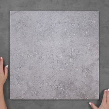 Quinn Grey Square Porcelain Tile