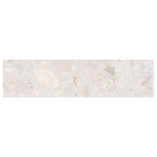 Evander Matt White Terrazzo Look Porcelain Tile