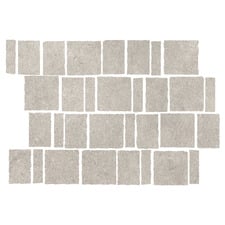 Evander Matt Grey Stone Look Porcelain Mosaic Tile