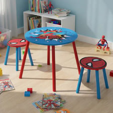 Disney Home Kids' Marvel Spider-Man Table & Stool Set