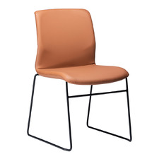Elmo Faux Leather Visitor Chair
