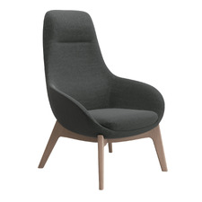 Muse Plus Oak Wood Armchair