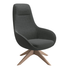 Muse Plus Upholstered Swivel Armchair