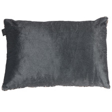Julan Anthracite Velvet Cushion