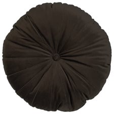 Mandarin Round Velvet Cushion