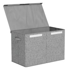 Keezi Kids' Grey Foldable Toy Box
