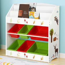 Keezi Kids' Bookcase with Storage