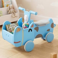 Keezi Ride-On Bike with Storage