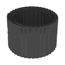 600cm Farah Galvanised Steel Garden Edging