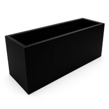 Willow Rectangular Galvanised Steel Box Planter