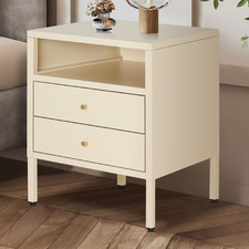 Tassi 2 Drawer Bedside Table