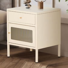 Hewitt 1 Drawer & 1 Door Bedside Table