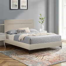 Emelia Upholstered Queen Platform Bed