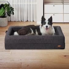 Arion Orthopedic Teddy Fleece Calming Dog Bed