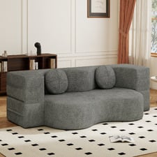 Arthur 3 Seater Chenille Sofa Bed