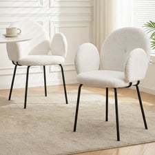 Stetson Sherpa Dining Chairs (Set of 2)