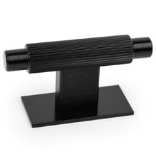 Arpa Round Aluminium T-Bar Knob with Backplate