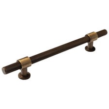 Belgravia Round Brass Bar Cabinet Handle