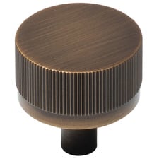 Bellevue Round Brass Lined Knob