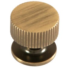 Ambrose Matte Antique Bronze Round Aluminium Knob