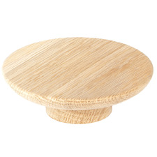 Daintree Round American Oak Wood Cabinet Handle