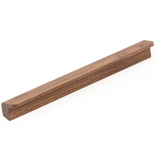 Flapp Walnut Wood Lip Cabinet Handle