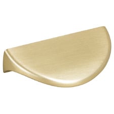 Nick 32mm Half Round Zinc Alloy Lip Cabinet Handle