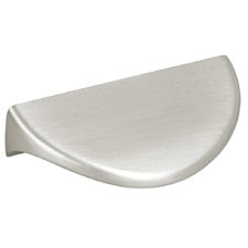 Nick 32mm Half Round Zinc Alloy Lip Cabinet Handle
