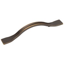Raviolo 96mm Zinc Alloy Bow Cabinet Handle
