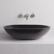Maeve 520mm Oval Terrazzo Above Counter Basin