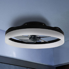 Tron 46cm DC Ceiling Fan with LED Light