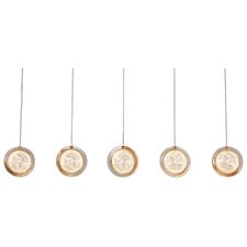 Yoyo Metal 5-Light LED Pendant
