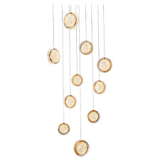 Yoyo Metal 10-Light LED Pendant