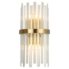 Oxford Glass 2-Light Wall Sconce