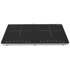 Crystal Glass 2 Zone Portable Induction Cooktop