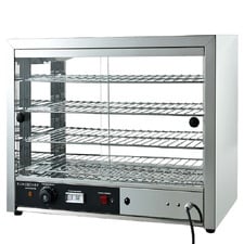 Stainless Steel Food Warmer Display
