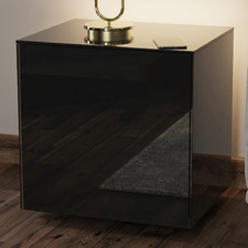Intel Lamp Table with Smart LED & Wireless Charger
