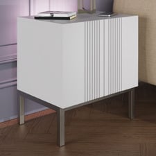 Iona Lamp Table with Smart LED & Wireless Charger