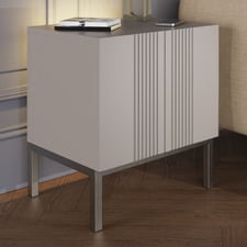 Iona Lamp Table with Smart LED & Wireless Charger