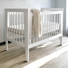 Sweet Pea Emma Pine Wood Cot
