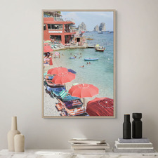 Coastal Capri Printed Wall Art