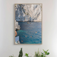 Azure Serenity Printed Wall Art