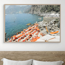 One Fire Beach Printed Wall Art