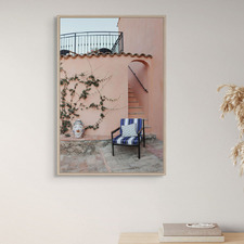 Peach Perfect Printed Wall Art