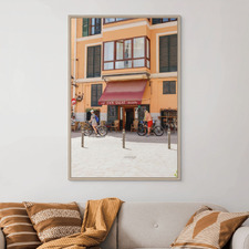 Cafe Break Printed Wall Art