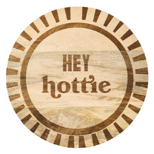 Buddie Hey Hottie Mango Wood Charcuterie Board