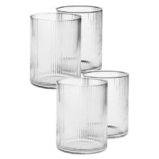 Sadie 300ml Glass Tumblers (Set of 4)