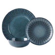 12 Piece Laurie Stoneware Dinner Set