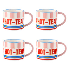 Sunnie Hot Tea 300ml Stoneware Mugs (Set of 4)