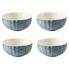 Blue Kimmie 12cm Stoneware Nibble Bowls (Set of 4)